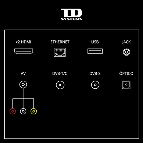 TD Systems - Smart TV Hey Google Official Assistant - Televisores 32 Pulgadas, Control por Voz, Chromecast, 2X HDMI, USB. 3 años de garantía - K32DLC16GLE